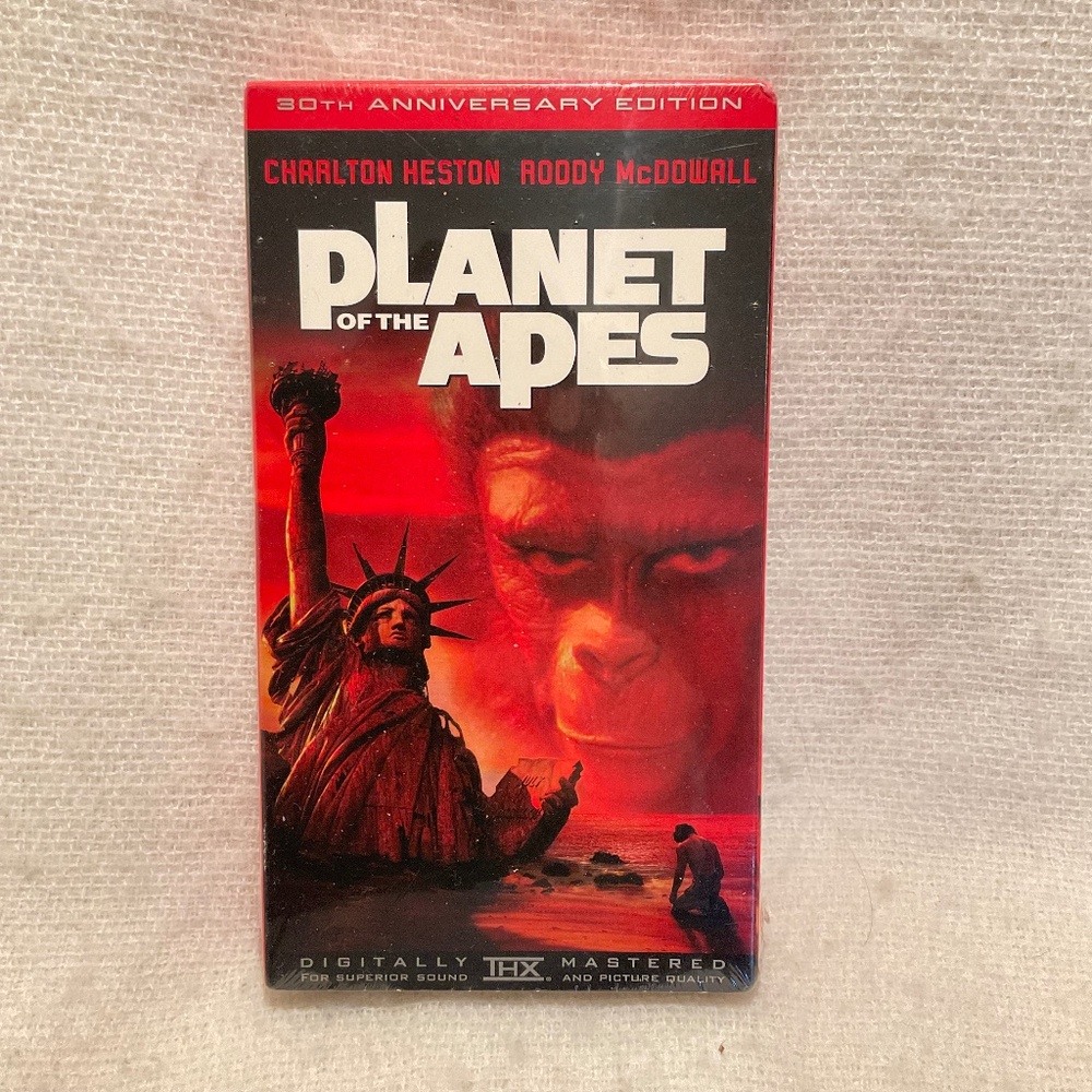 Planet Of The Apes 30th Anniversary (VHS) Charlton Heston Roddy McDowall